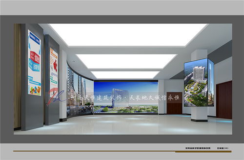 聊城科技展廳設計效果圖展示 一站式展廳設計服務公司的市場洞察